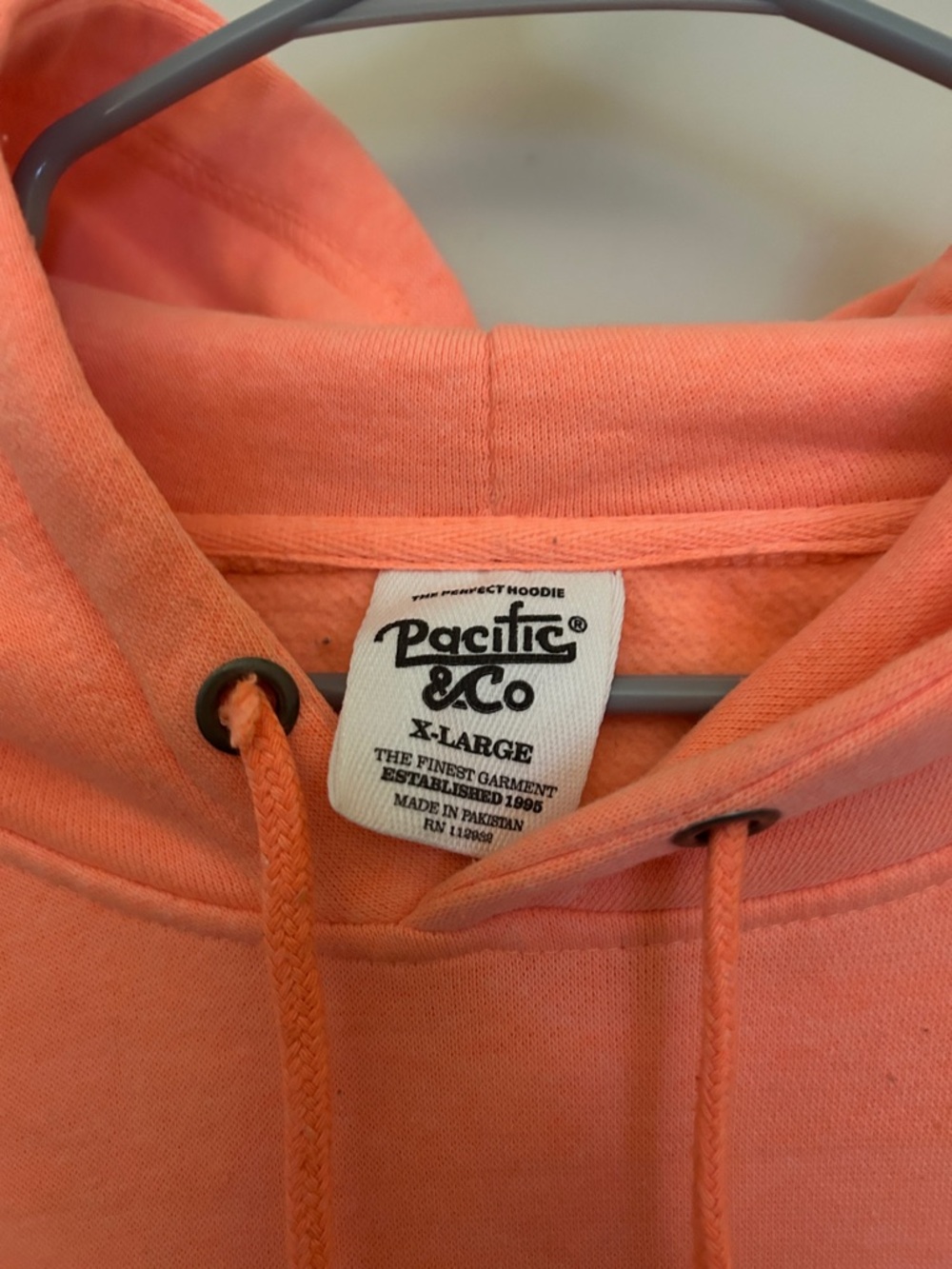 Great Lakes Unsalted Coral Pullover Hoodie for Women - Picture 3 of 5